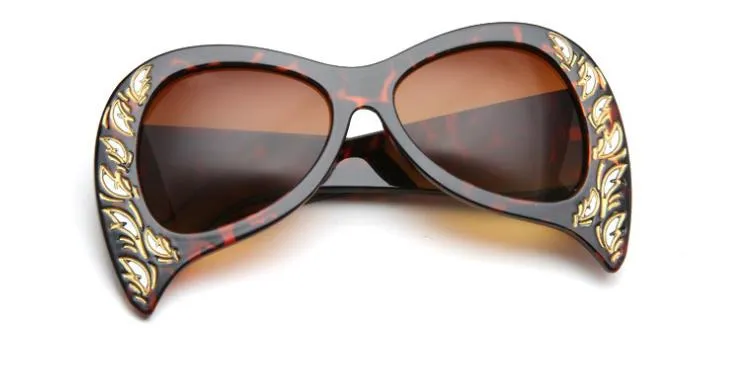 Damen Sonnenbrille Mit Großem Rahmen Für Outdoor Und Freizeit_voghion.com