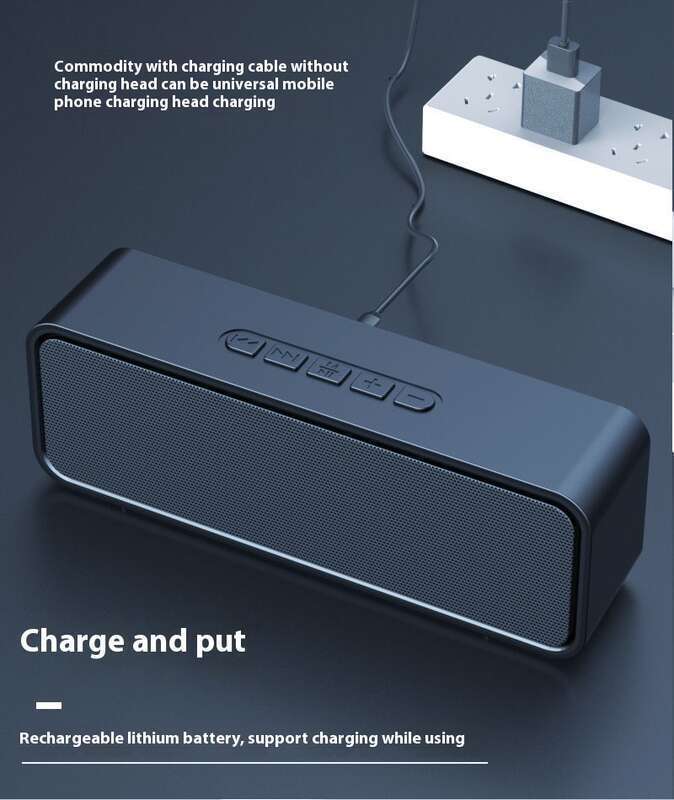 【37000 heraankopen】 Mobiele draadloze subwoofer, Bluetooth, stemomroeper met hoog volume, kleine computer_voghion.com