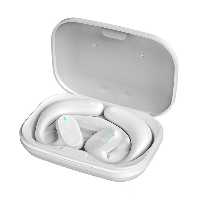 TWS Open-Ear Stereo Running Bluetooth Cuffie Air Conduction Qualità del suono Cuffie sportive wireless per esterni Auricolari con gancio per l'orecchio_voghion.com