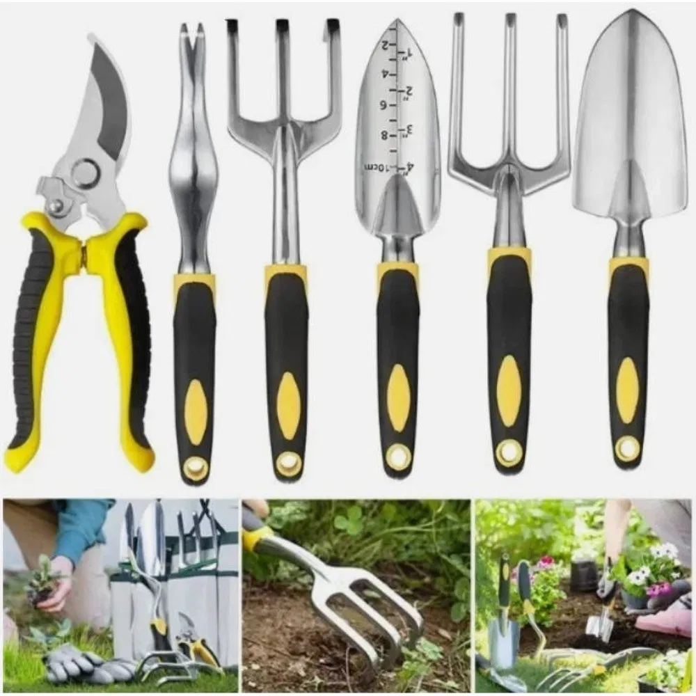 Garden Tool Set For Planting Weeding And Digging In The Garden_voghion.com