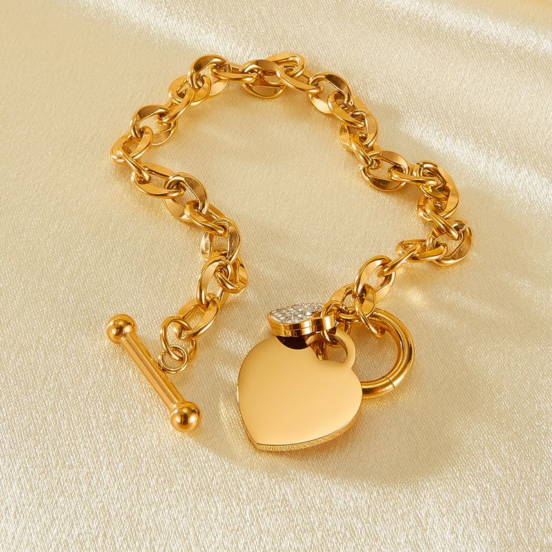 Moda ins love gioielli in acciaio inossidabile personalizzati fibbia OT bracciale in titanio di alta qualità per le donne_voghion.com