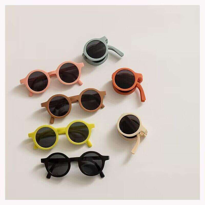 Silicone Boys And Girls Eye UV Protection Children's Baby Polarized Sunglasses_voghion.com