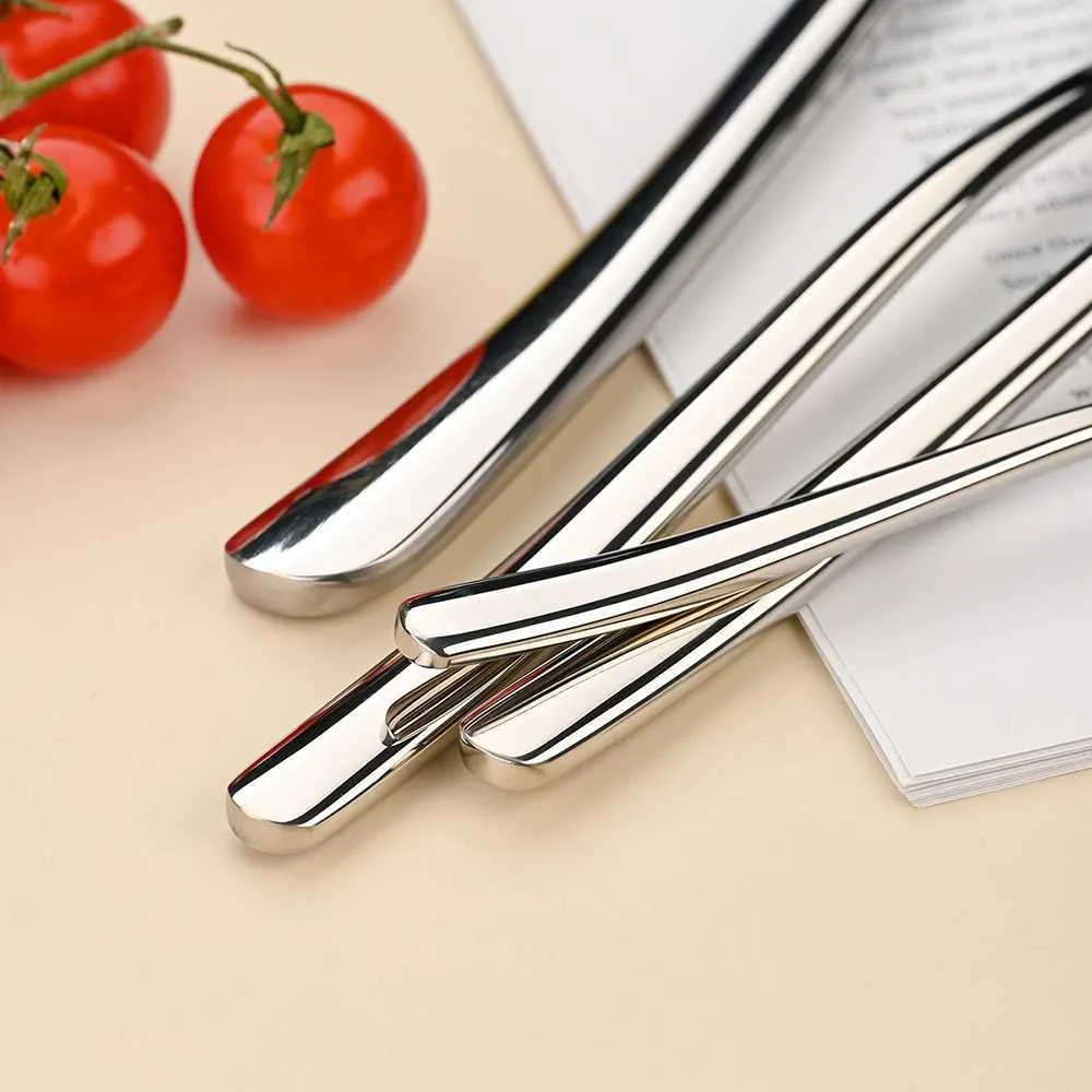 Conjunto de faca, garfo e colher de aço inoxidável 304 reforçado para restaurante, churrascaria, hotel, grau ocidental, X250210_voghion.com