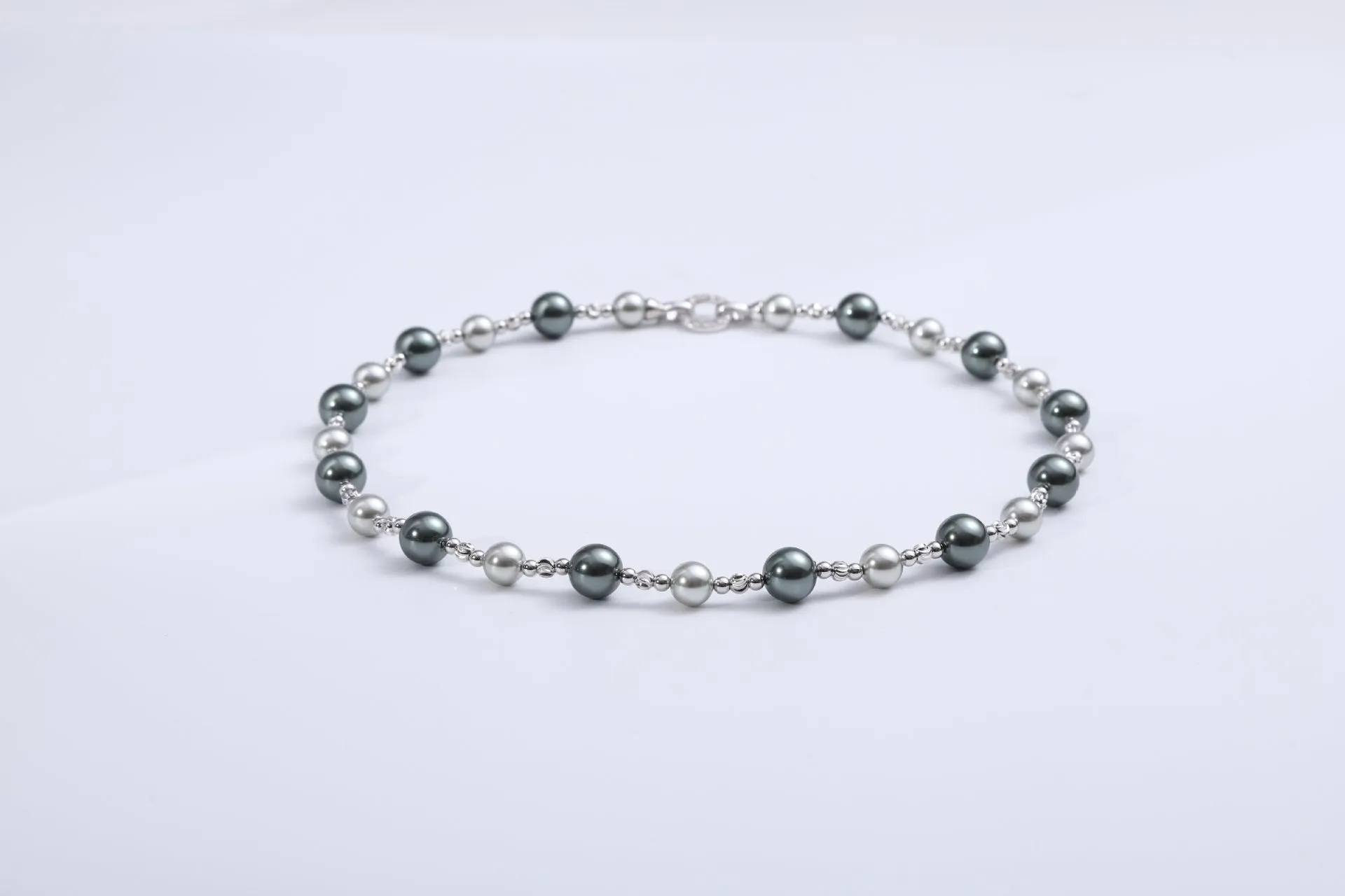Cadenas de perlas reales de Tahití francesas de cambio gradual, collar de moda para mujer, cadena de clavícula versátil de alta gama_voghion.com
