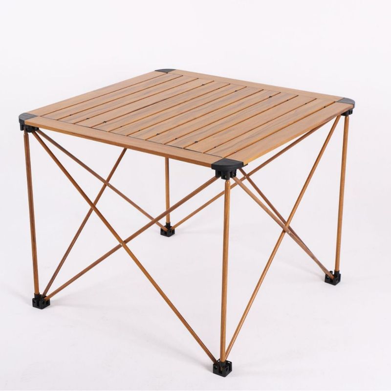 Outdoor folding portable and chair picnic small Chicken rolls table aluminum alloy camping equipment supplies_voghion.com