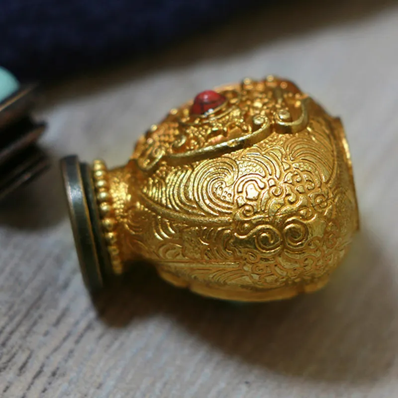 Anhänger Halskette Koffer Tibetanesch Stil Breet Fläschekruik Halskette Héichqualitativ Bijouen Acceorie Deigner Charm_voghion.com