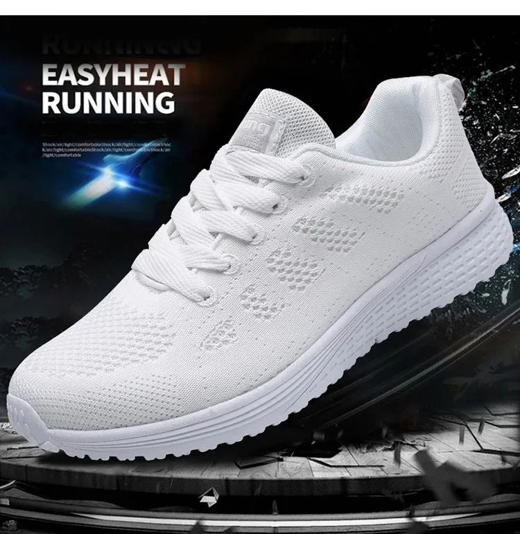 Chaussures plates légères à lacets, style infirmière, bout rond, pour femmes, grandes tailles 241213_voghion.com
