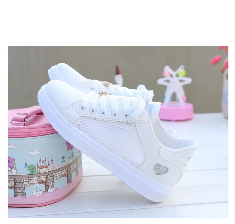 Women's Casual Mesh Walking Shoes Breathable Lightweight Trainers_voghion.com