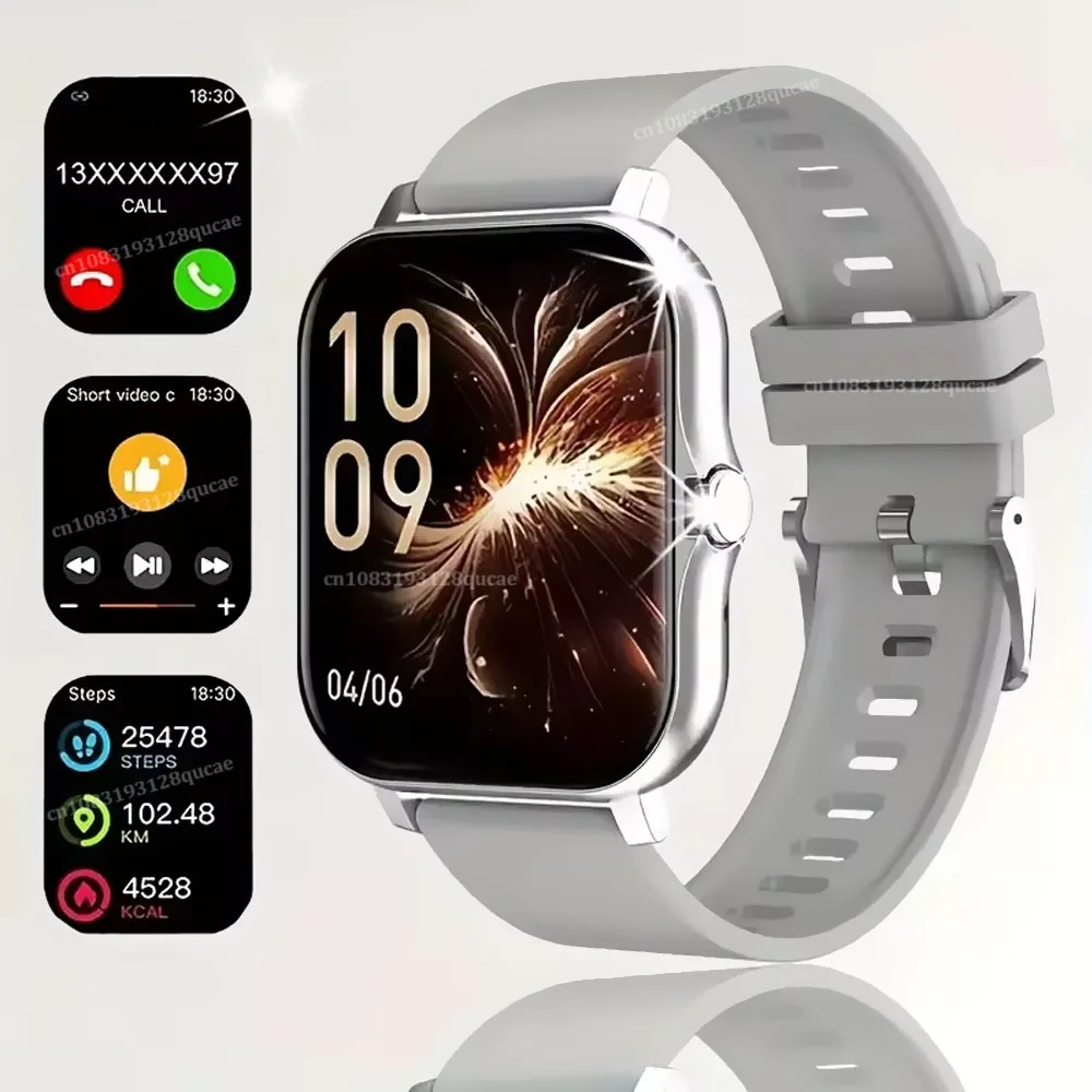 Digitale Smartwatch Mit Gps Fitness Tracker Und Bluetooth Anruf_voghion.com