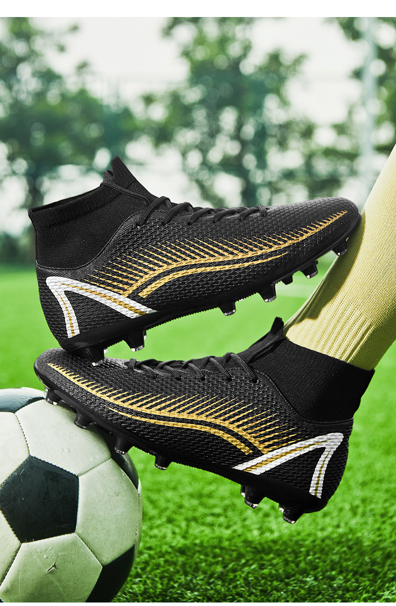 Men Women Professional Football Boots Outdoor Training Cleats Grass Match Sneakers Futsal Hot-selling High-quality Turf_voghion.com