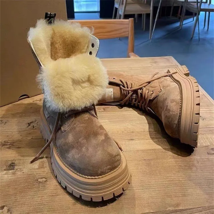 Livraison gratuite, nouvelles chaussures de créateur pour hommes et femmes, bottes chaudes d'hiver pour la neige_voghion.com