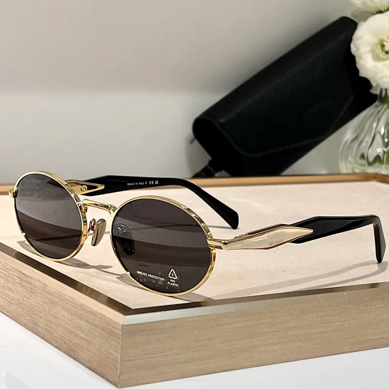 Designer SPR65Z Oval Brëll Purity Design Multifunktiouns Randlos Sonnebrëll Fueren Reesen Akafen Strandkleedung gutt_voghion.com