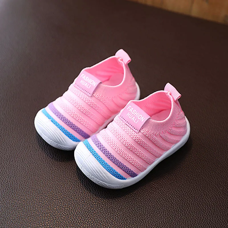 Scarpine primi passi per bimbi in maglia per interno esterno_voghion.com