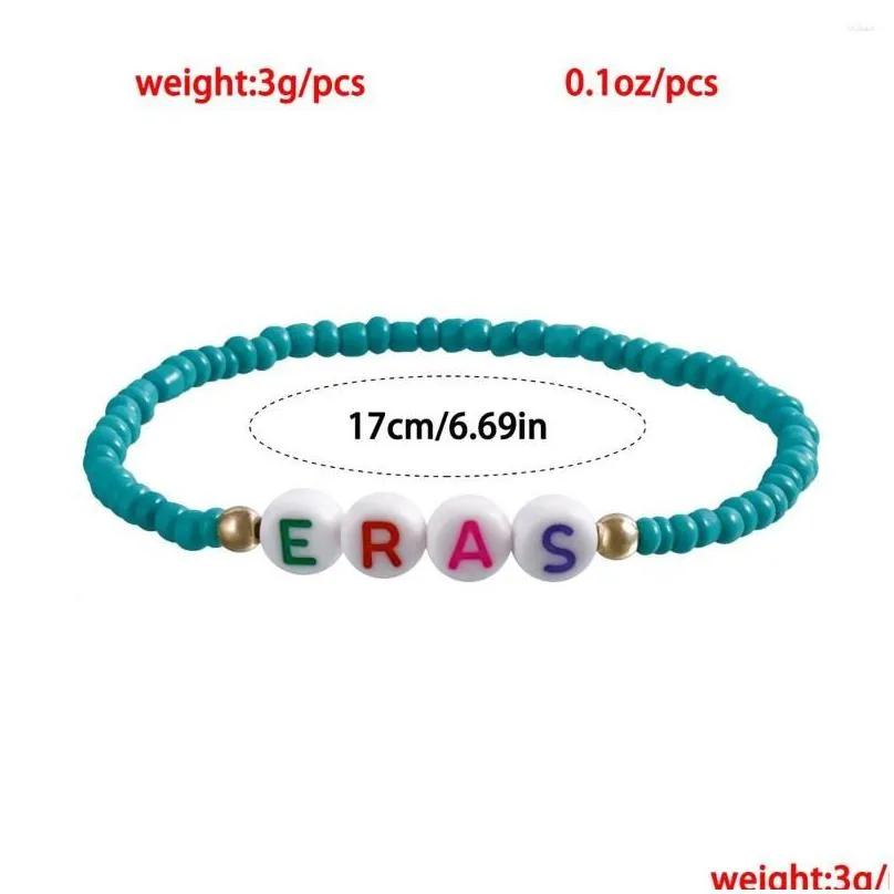 Korálkové náramky Strand Taylor Inspired, sada přátelství pro ženy, éry turné Antihrdina 1989, milenci, oblečení, šperky Swiftie_voghion.com