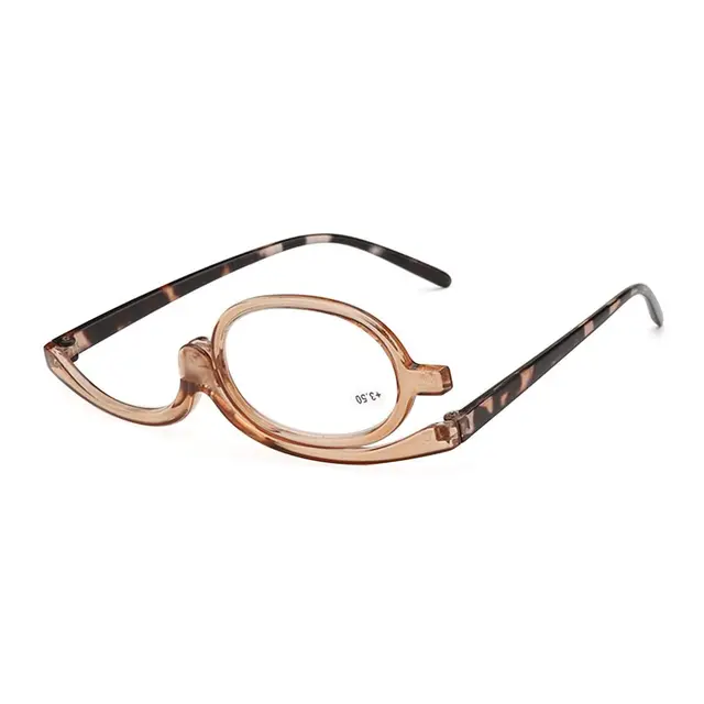 Ochelari de machiaj rotativi portabili cu mărire, cu cadru colorat, pentru femei, cititoare de cosmetice, dioptrii, 1 buc, moda, portabil_voghion.com