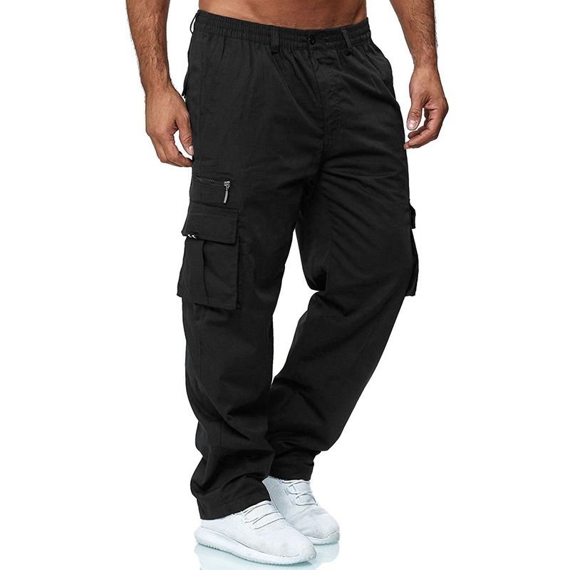 2023 Pantalons d'extérieur décontractés multi-poches pour hommes Pantalons Fiess pour hommes