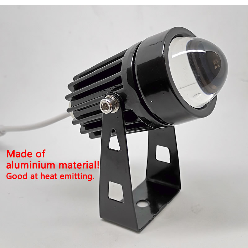 Faretto LED colorato con fascio luminoso per esterni, rosso, verde, blu, RGB, IP66, impermeabile, telecomando, per illuminazione paesaggistica esterna_voghion.com