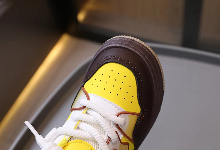 Designer Thick Bottom Versatile Kids Trainers Cutefeet for Toddler Fashion boy School Leisure Tennis Shoes Non-slip_voghion.com