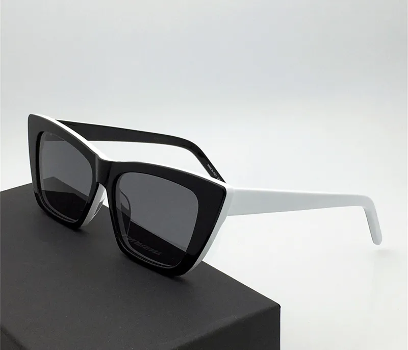 Bril Mica signer Vorm Montuur Populair Zonnebril Oog 276 Mode Retro Vrouwen Kat Zomer Vrije tijd Wild Stijl UV400_voghion.com