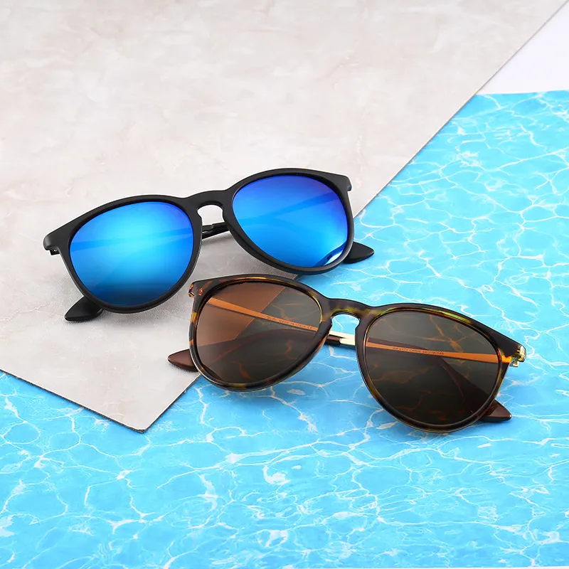 Lunettes de soleil de marque 4171 de qualité supérieure pour femmes et hommes, modèle Erika pour homme et femme, verres polarisés Uv400, lunettes rétro avec original_voghion.com