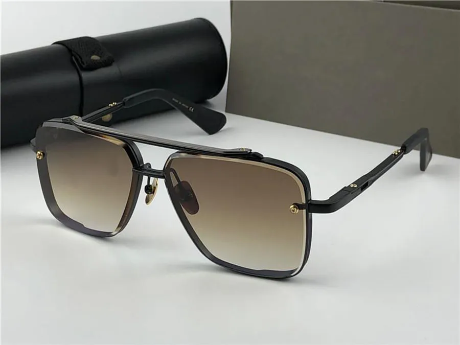 mens frame head Womens men High Grade Square Trimmed Metal Sunglasses h Six Big Oversized Oval Goggle Driving Beach_voghion.com