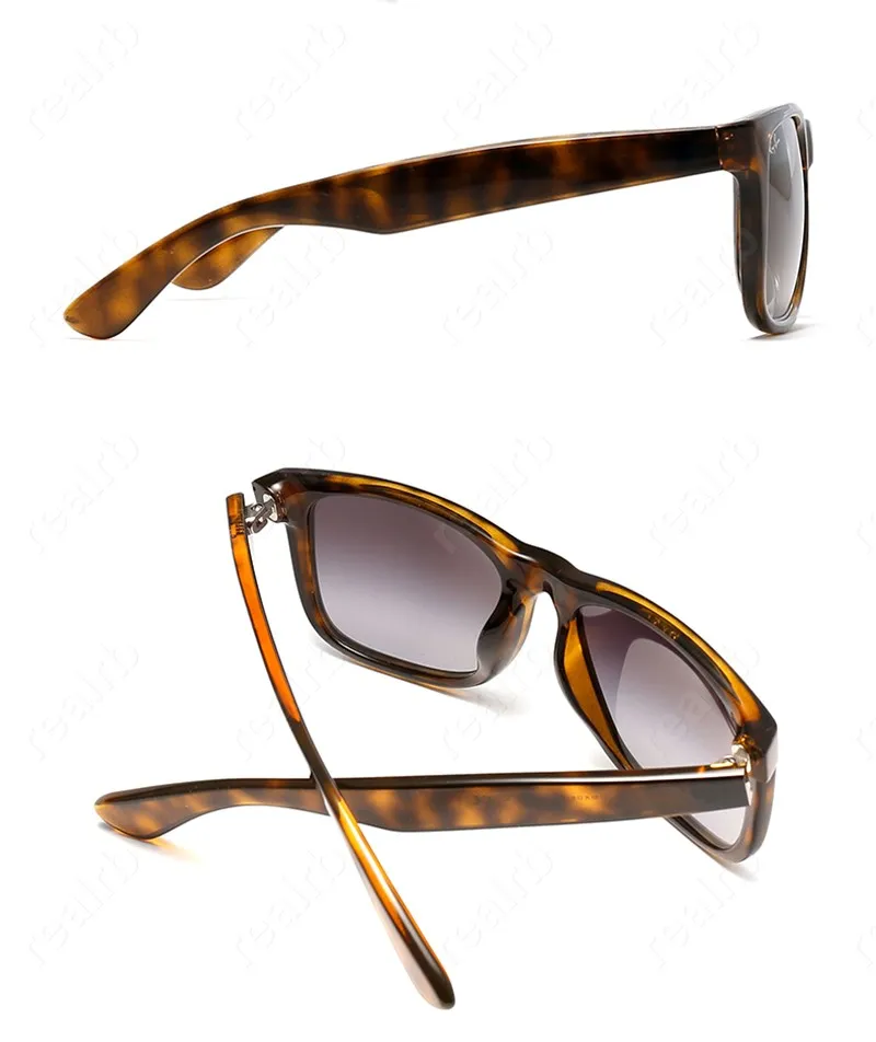 Gafas de sol polarizadas Justin 4165 de 55 mm para hombre y mujer, de alta calidad, con montura de nailon y accesorios._voghion.com