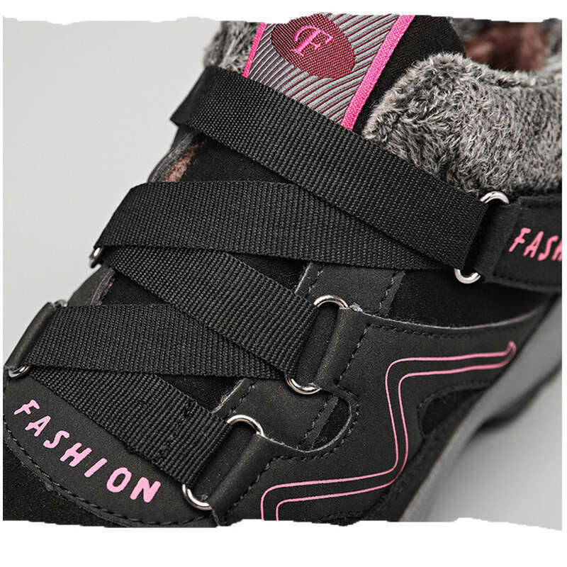 Neue Schneestiefel mit Samt, warm, große, leichte Freizeitschuhe für Damen im Freien_voghion.com