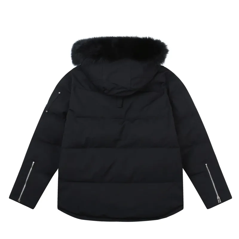 23SS Canada Down Jackets Men Designer Genuine Coyote Fur Outdoor Wyndham Windbreaker Jassen Outerwear Hooded Fur_voghion.com