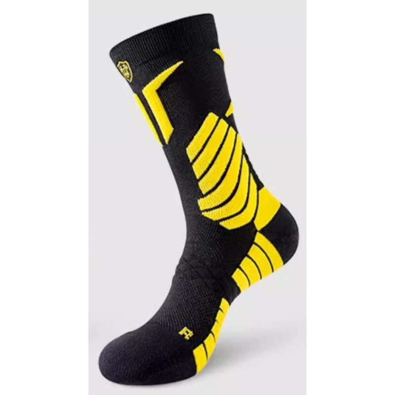 Elite Basketball Mid Anti Slip Towel Bottom Practical Professional Sports Running Men's Badminton Long Tube Socks_voghion.com
