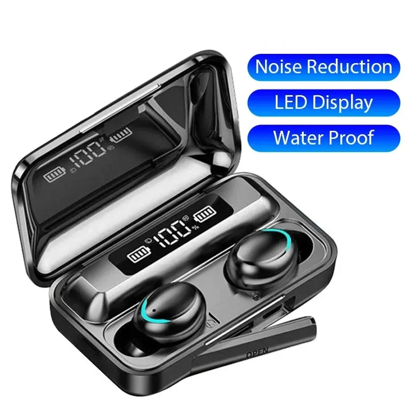 Kabellose Ohrhörer F9 Tws Bluetooth Kopfhörer Mit Led Display_voghion.com