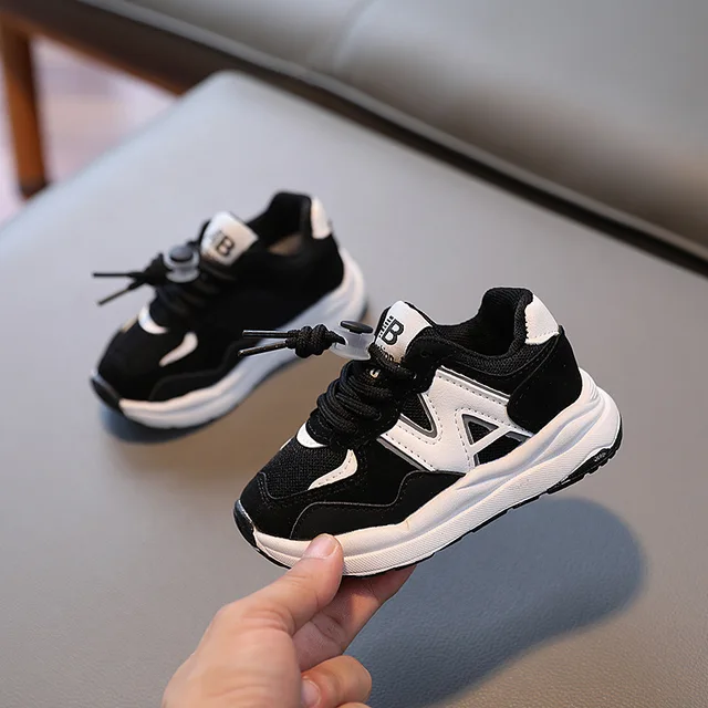 Kids Sport New Fashion Mesh Breathable Boys Sneakers Spring Autumn Children Girls Outdoor Soft Soled Running Shoes_voghion.com