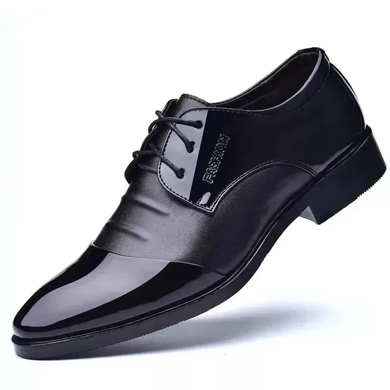Social Spring/Autumn Office Pointed Toe Dress Shoes Mens Gentleman Set Low Price Clothing Cleaning Party 240930_ecoleips.com