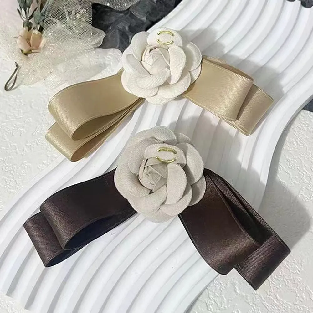Fashion Barrettes Designer Womens Girls Cute Sweet Flower Letter Clips Hairclips Classic Letters Hairpin Hair Jewelry_voghion.com