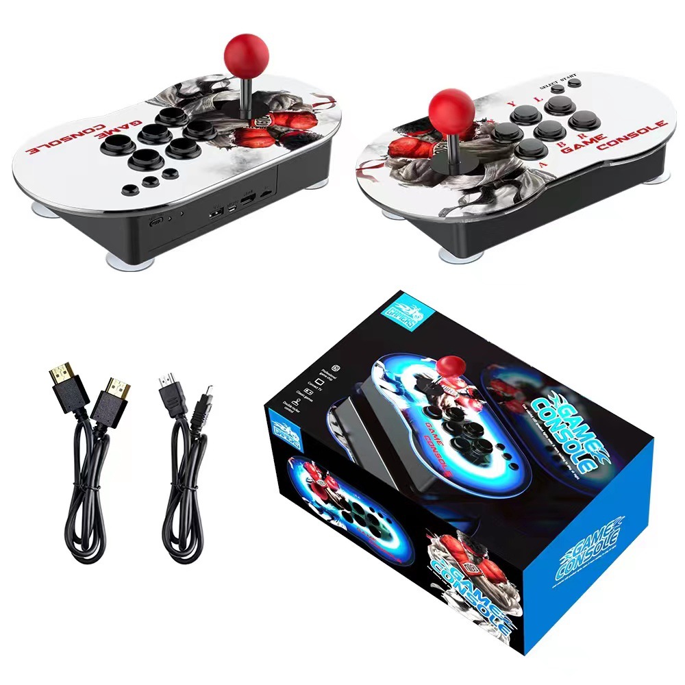 Video Game Consoles Dual Joystick Gameconsole 15000+ Classic Games Support 4 Player Familygame Game Stick With PS1/GB/CPS/SFC/FC_voghion.com