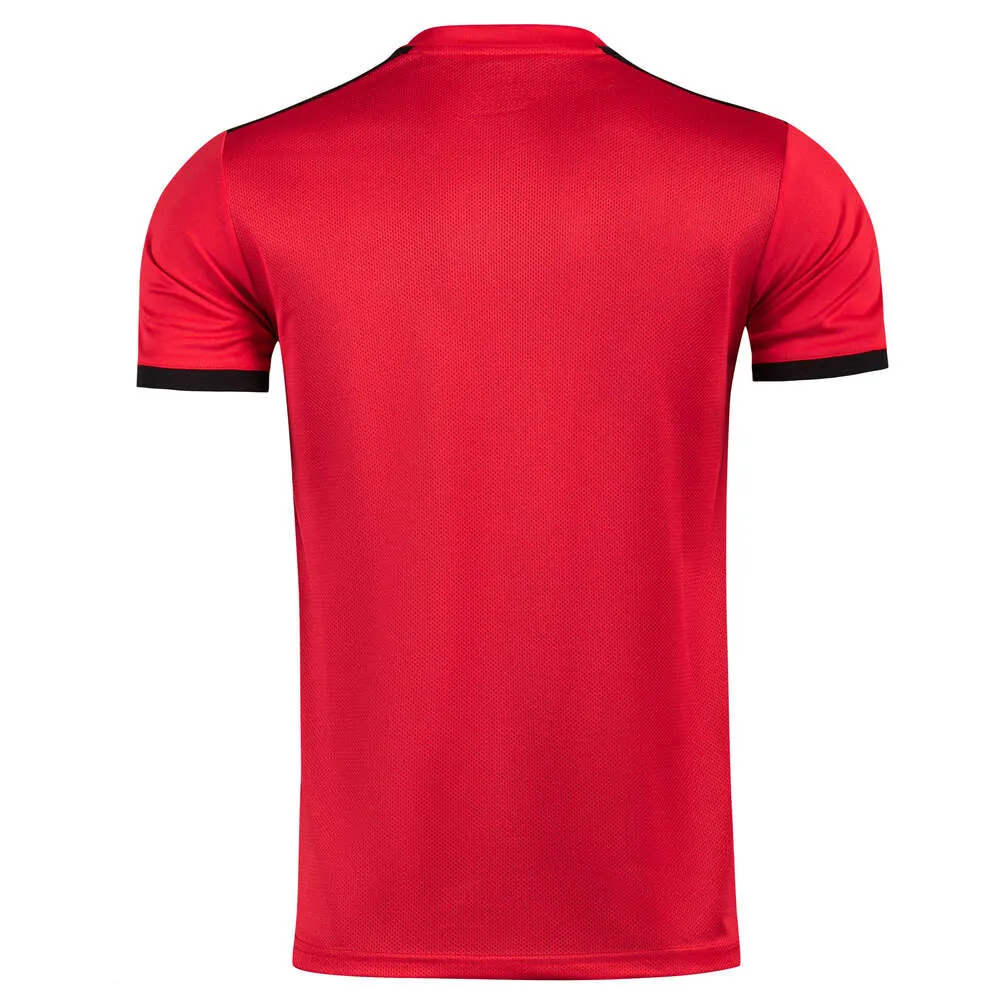 2025 Professionele Heren Scheidsrechter Uniformen Voetbal Voetbalshirts Shirts Zakken Rechter Korte Mouw Teamshirt Sportkleding_voghion.com