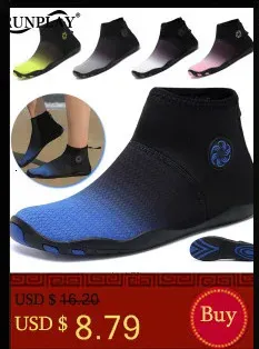 Zapatos de agua para hombre, calcetines de buceo para mujer, caña alta, descalzos, sandalias de playa, calzado acuático, zapatillas de vadeo con drenaje, para surfear y pescar_voghion.com
