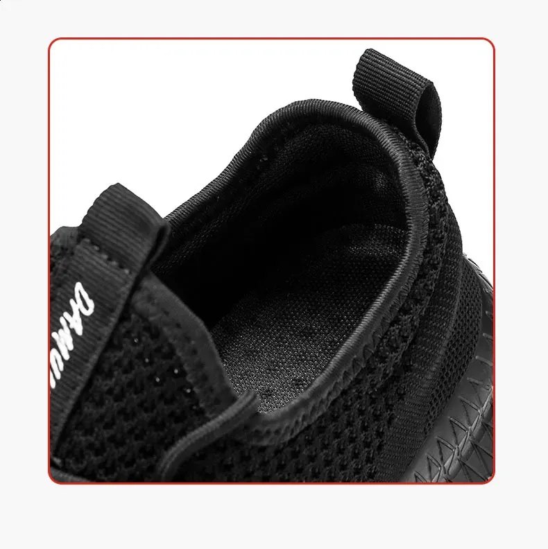 Baskets décontractées printemps-été tendance et confortables en maille pour hommes, chaussures Zapatos Hombre, grande taille 36-46 250122_voghion.com
