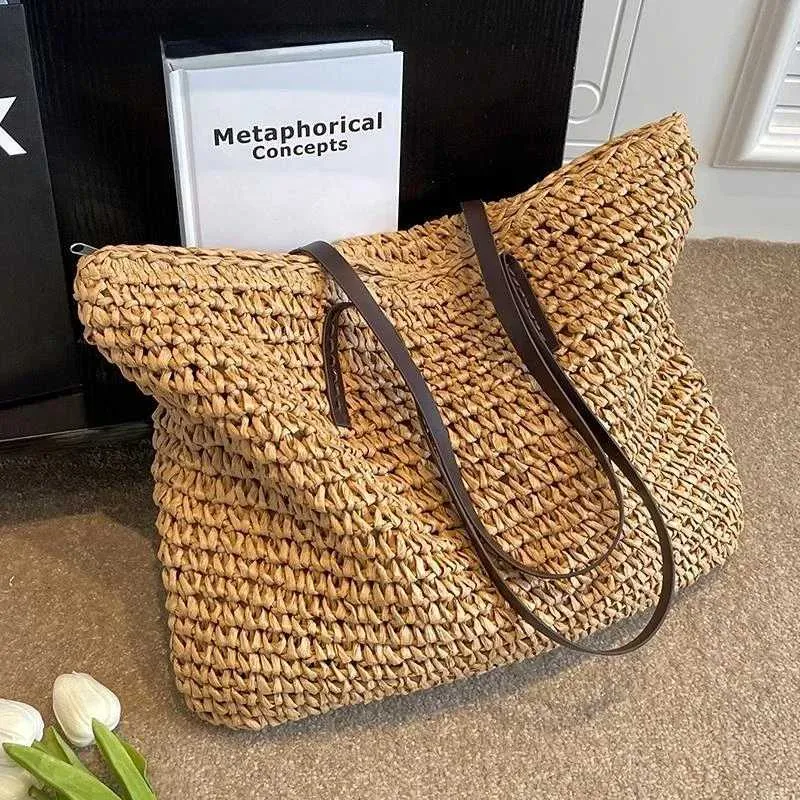 2023 Hot Sale Design Grass Womens Fashion Summer Leisure Large Capacity Shoulder Bag Y241123_voghion.com