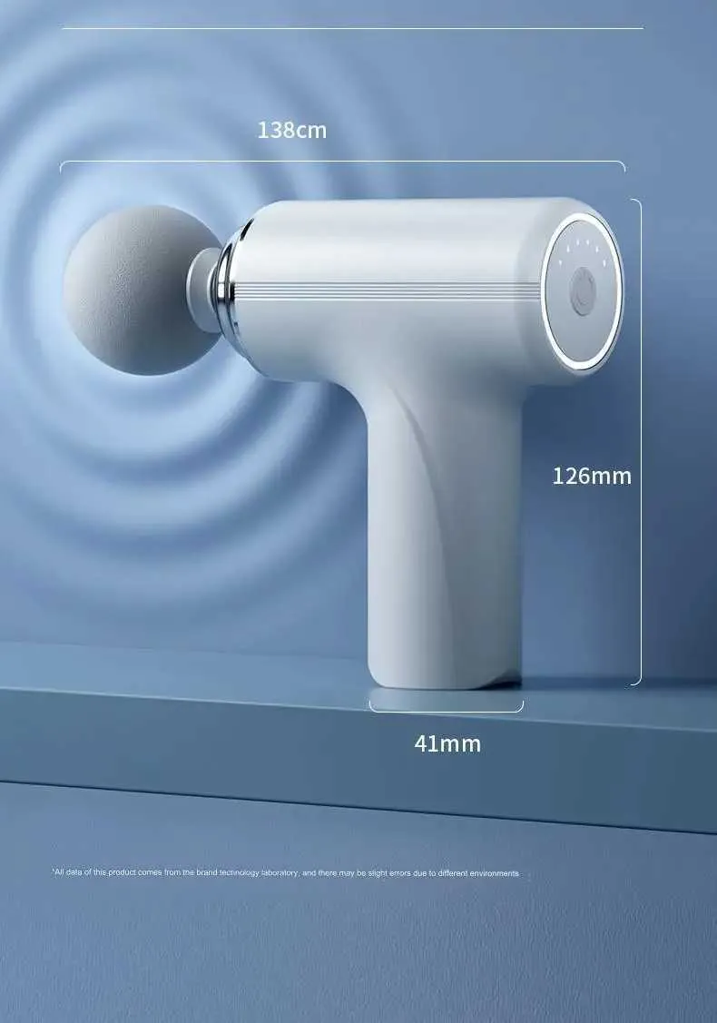 RYYD Pro Fascia Gun - Deep Tissue Massager|60min Runtime & Silent|CE Certified EU_voghion.com