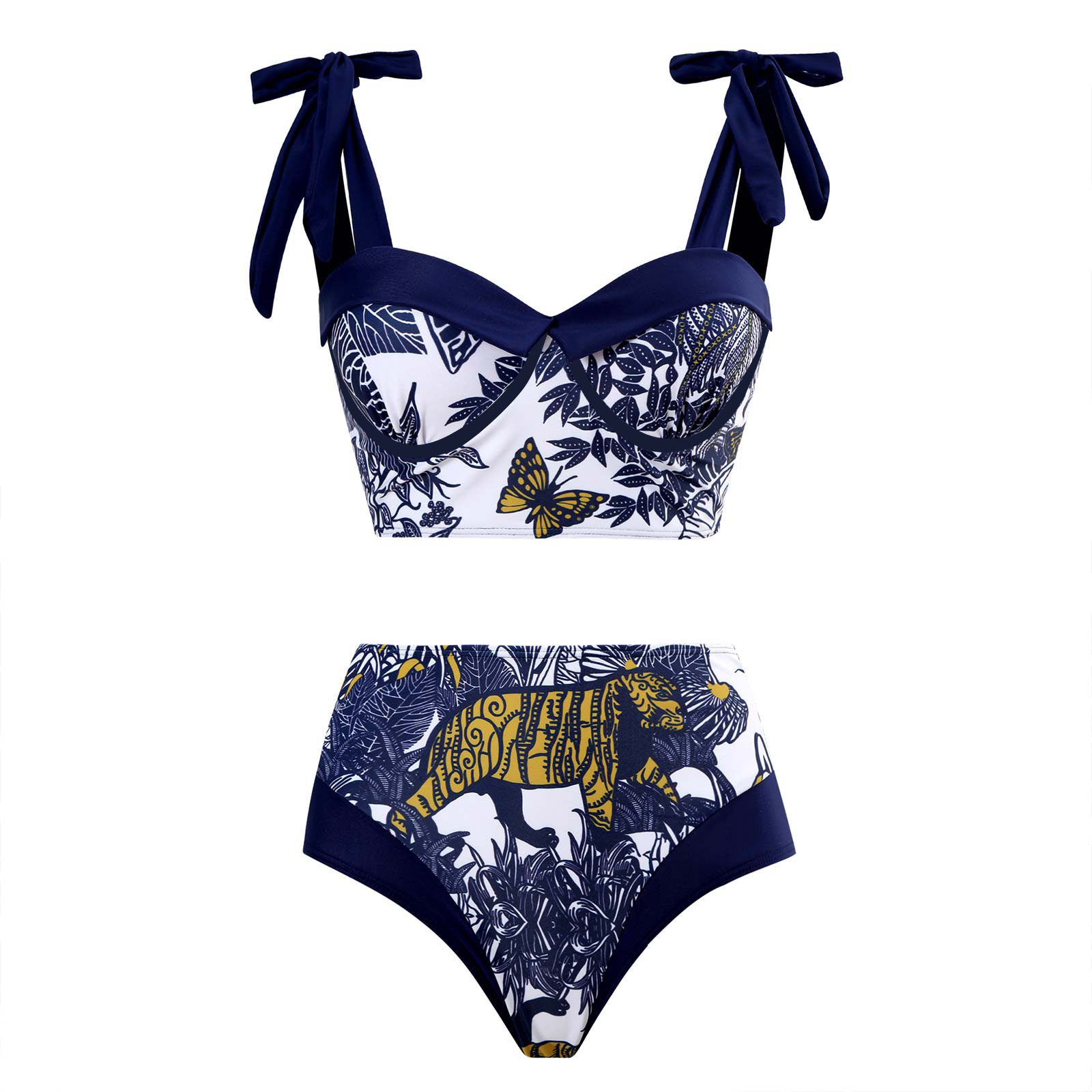 Moteriškas laisvalaikio seksualus maudymosi kostiumėlio bikinis_voghion.com