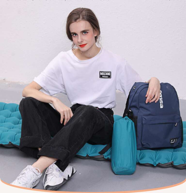 Outdoor Party Essential! 40D Nylon Coated Inflatable Bed Unlocks A New Camping Experience_voghion.com