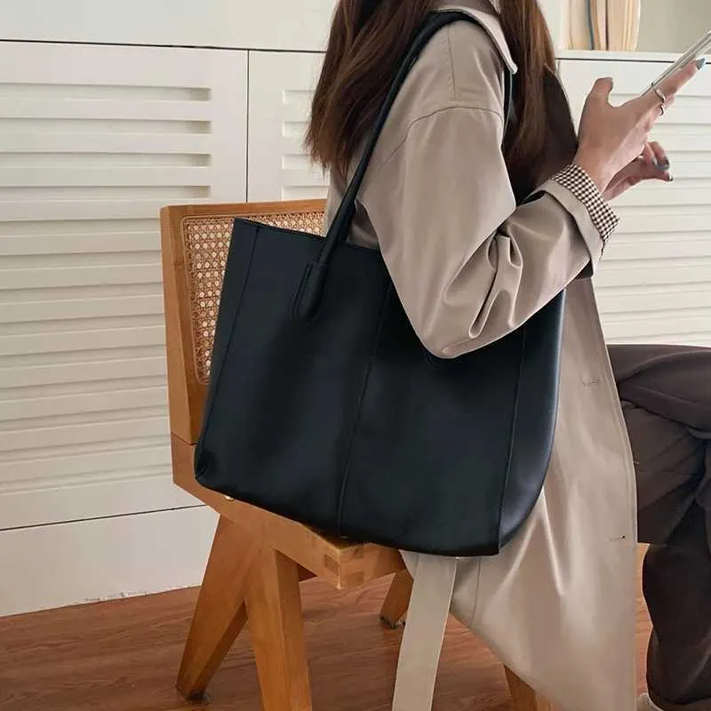 Borsa da viaggio vintage da donna nuova versione coreana, grande capacità, semplice, alla moda e versatile, tracolla singola ba241214_voghion.com