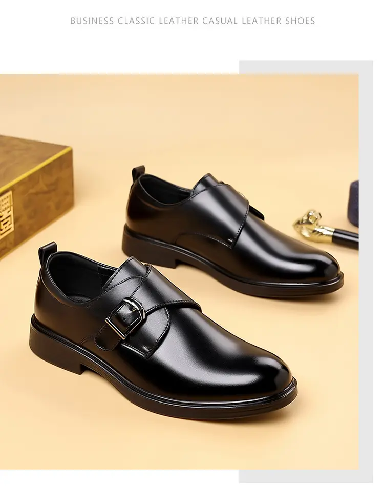 Scarpe eleganti da uomo in pelle stile gentleman per ufficio_voghion.com