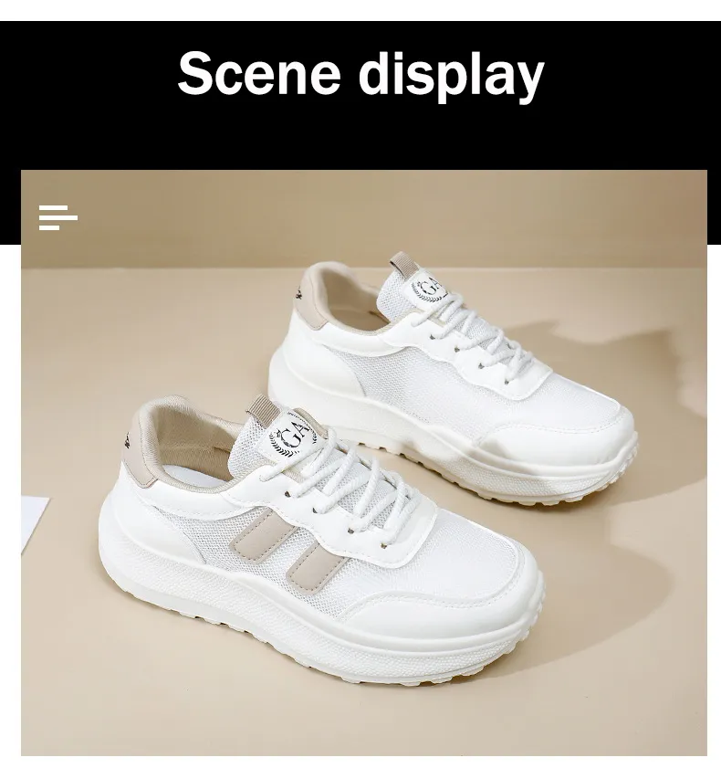 Women's Breathable Casual Running Shoes, Lightweight Comfort_voghion.com