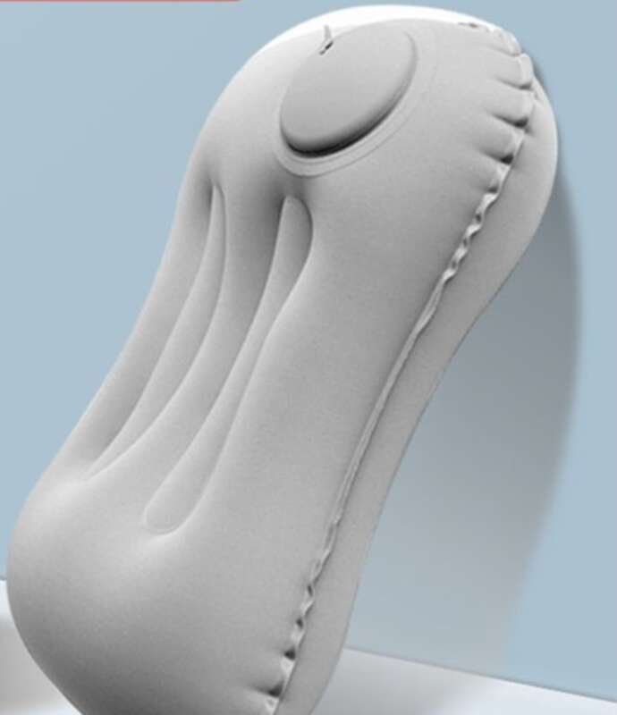 【 Brand Review 2.588 Million+】 Travel Portable Folding Inflatable Outdoor Sleeping Waist Pad Office Pillow Napping Neck_voghion.com