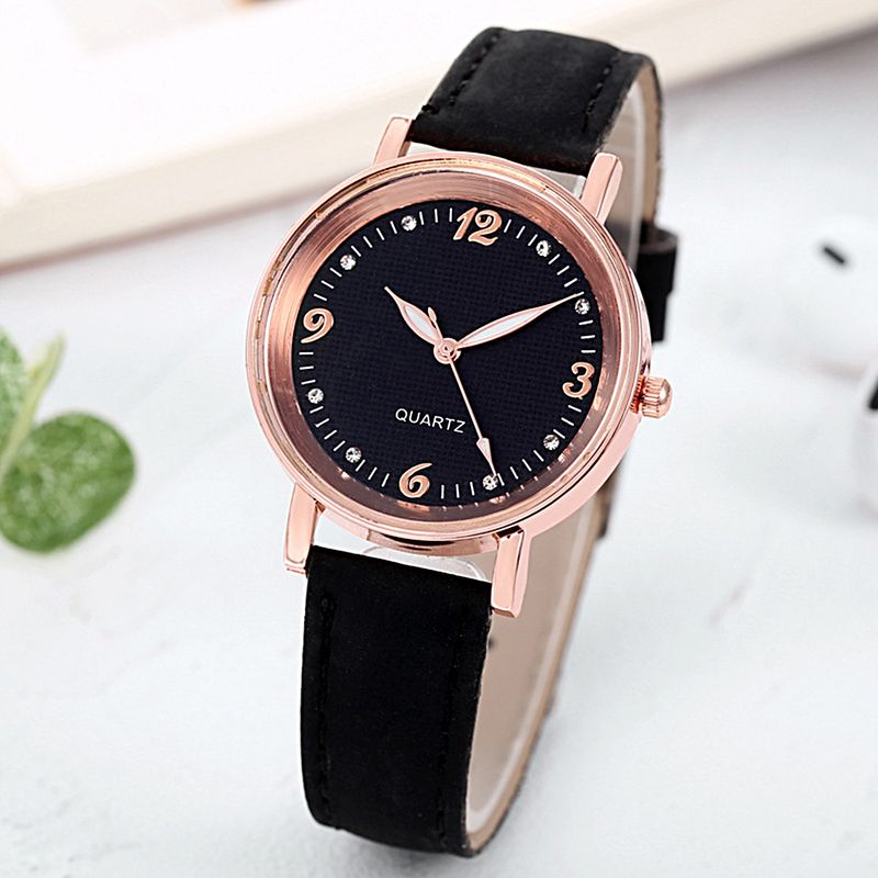 Yamaler Luminous Quartz Charming Adjustable Holes Pointer Design Bracelet Watch for Daily Wear_voghion.com