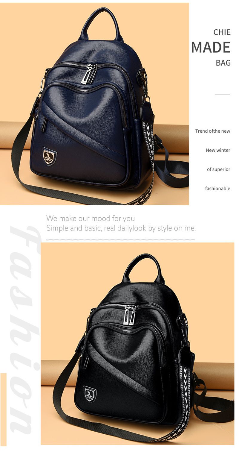 autumn and winter new fashion all-match portable shoulder bag multi-layer large capacity backpack_voghion.com