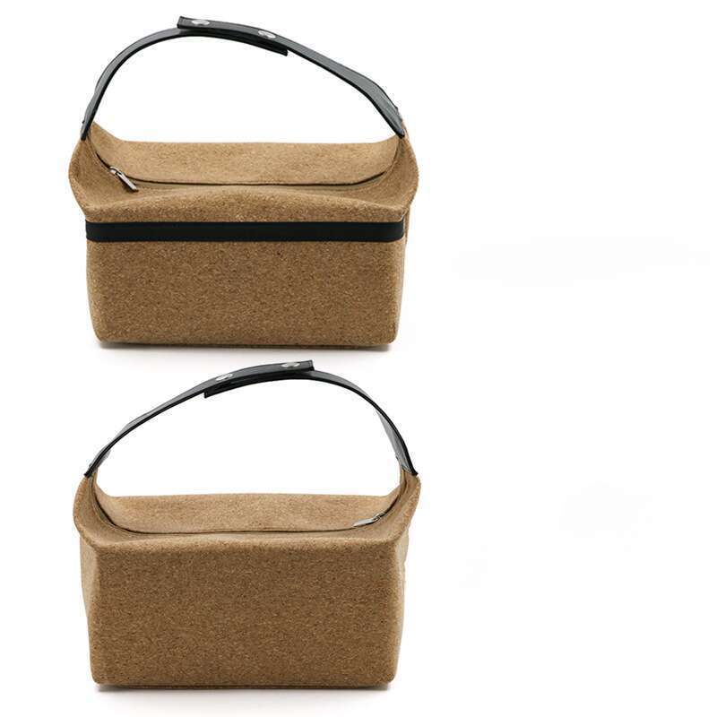 Hot Selling Wood Grain Bento Outdoor Picnic Camping Tableware Storage Bag, Office Worker Student Lunch Box Packaging Bag_voghion.com