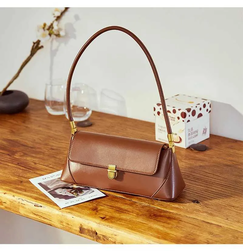 Leren schoudertas en handtas voor dames van echte kwaliteit_voghion.com