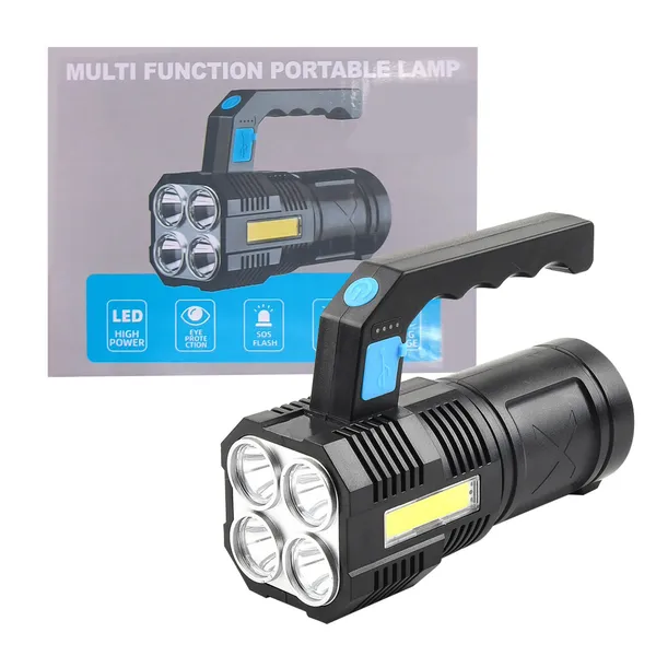 Super Hell LED Handscheinwerfer Camping Suchscheinwerfer Taschenlampe_voghion.com
